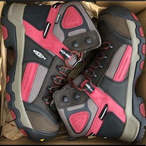 Keen composite toe work boots